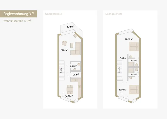 Seglerwohnung 4 Apartament Kappeln